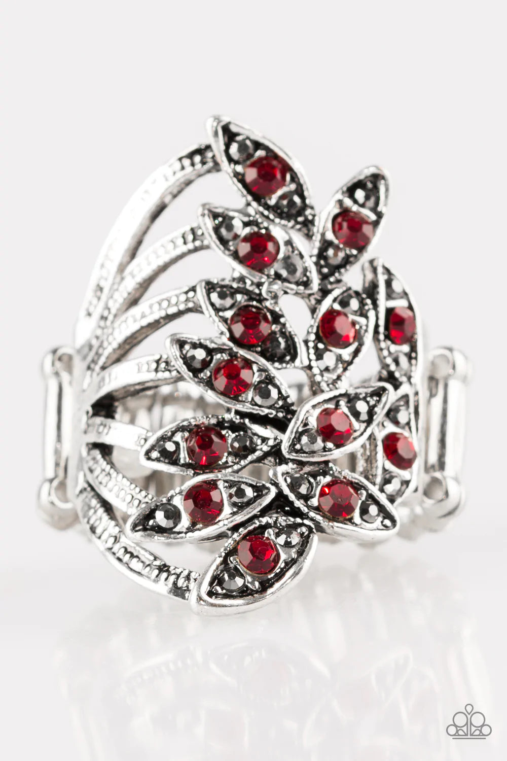 Paparazzi Ring ~ Perennial Paradise - Red