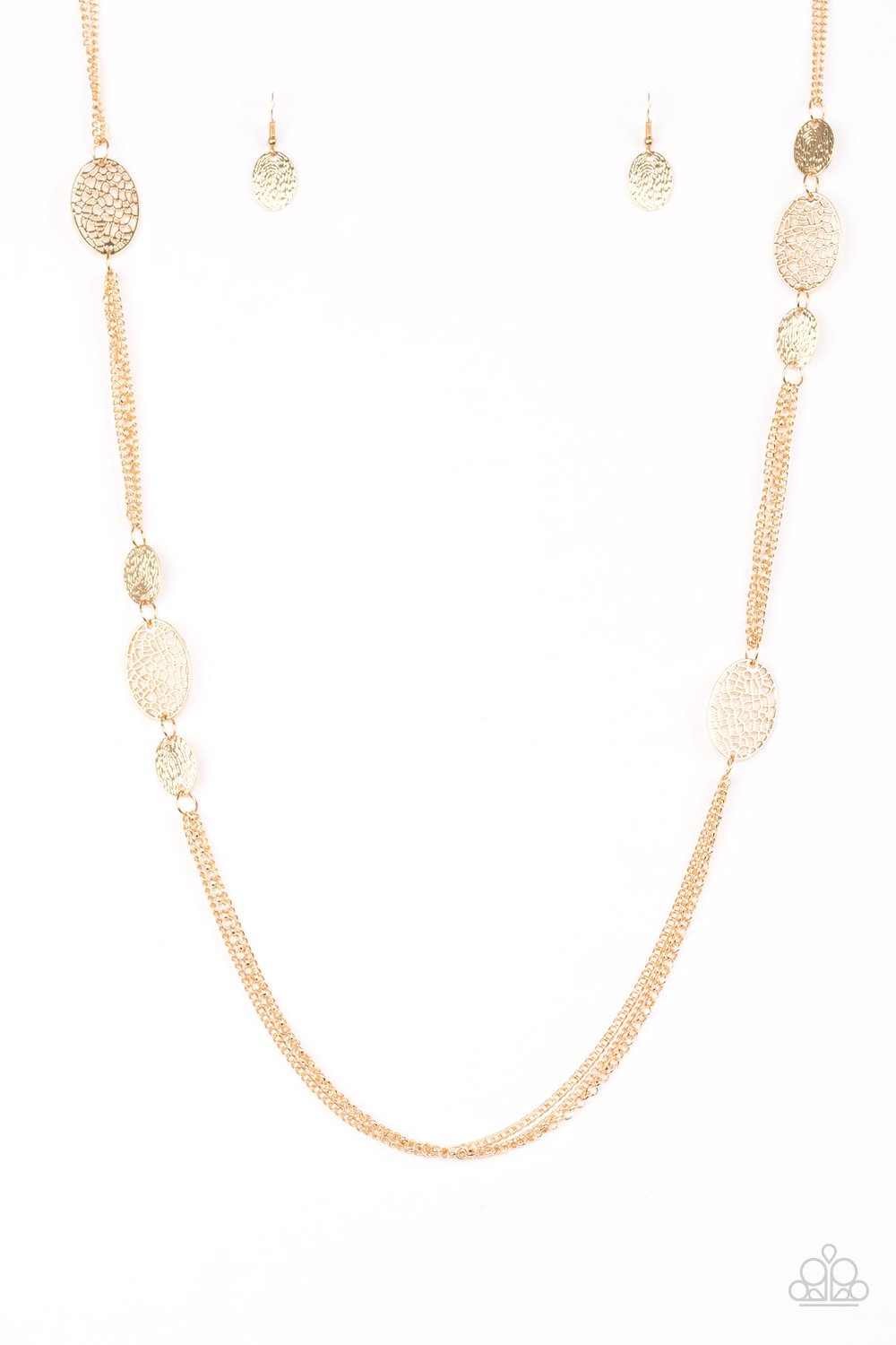 Paparazzi Necklace ~ A Force Of Nature - Gold