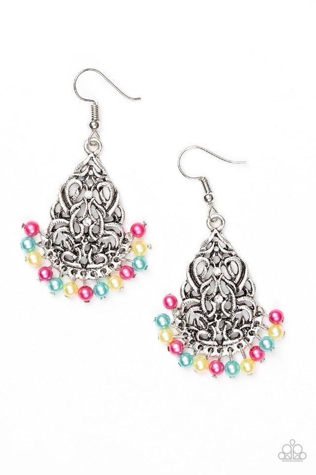 Paparazzi Earring ~ BAROQUE The Bank - Multi