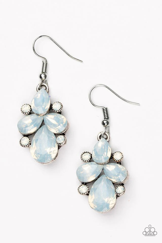 Paparazzi Earring ~ Wonderland Waltz - White