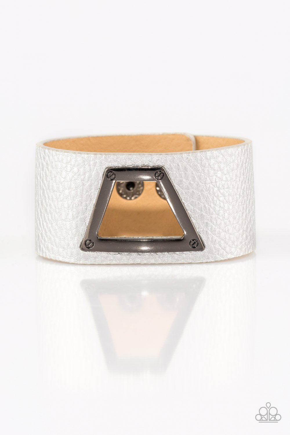 Paparazzi Bracelet ~ Power Play - Silver