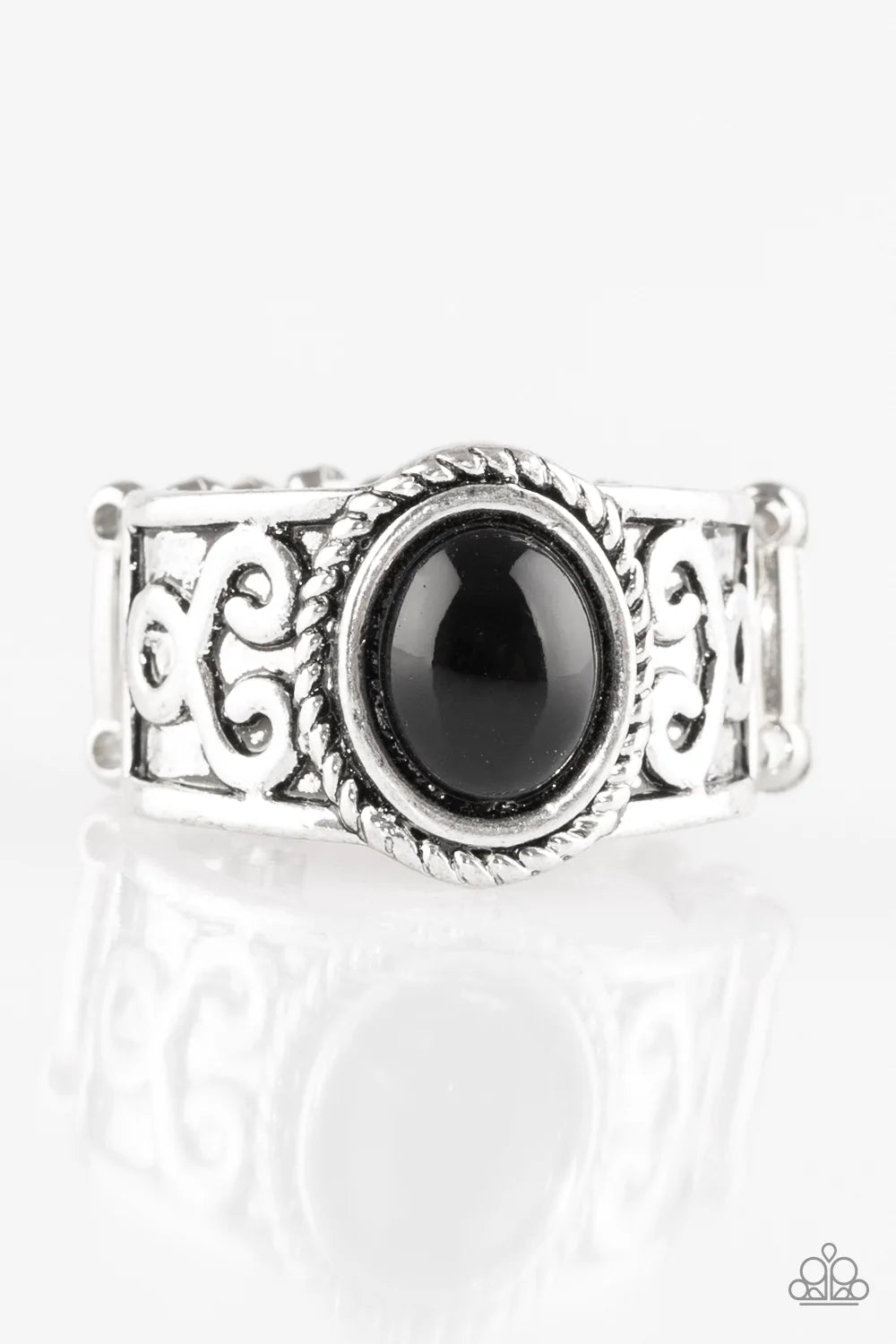 Anillo Paparazzi ~ Totally Tidal - Negro