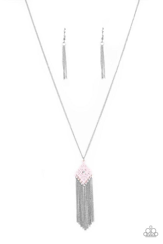 Paparazzi Necklace ~ Color Me Capricious - Pink