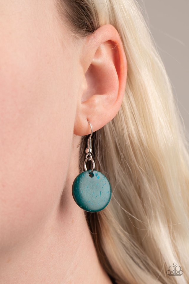 Barbados Bopper - Blue - Paparazzi Necklace Image