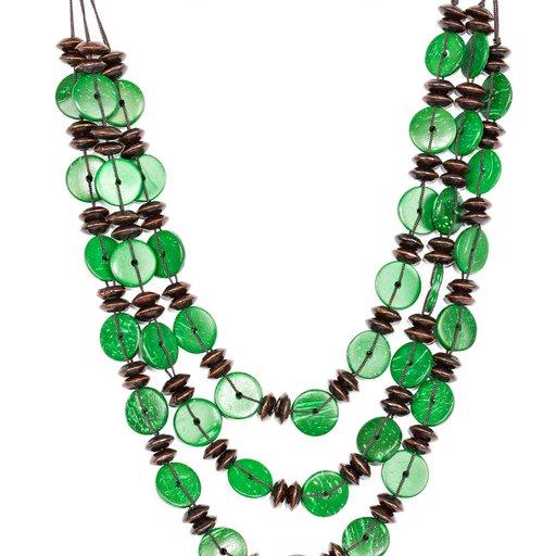 Paparazzi Necklace ~ Key West Walkabout - Green