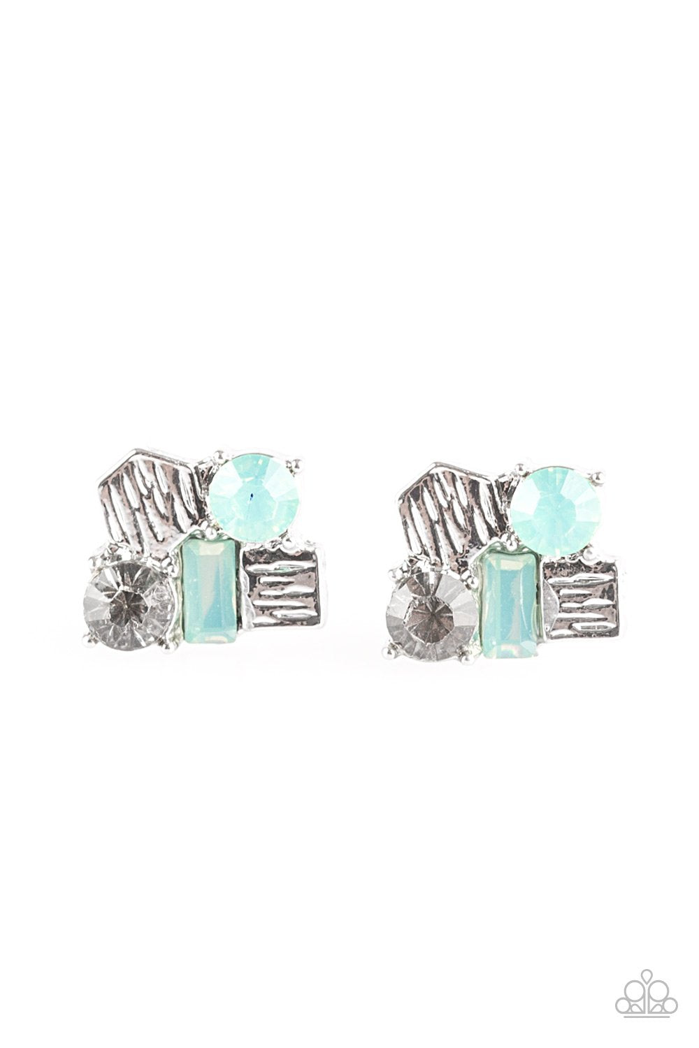 Paparazzi Earring ~ Ill BEAM Back! - Green Post