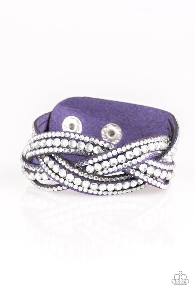 Pulsera Paparazzi ~ Dale un toque de brillo - Azul