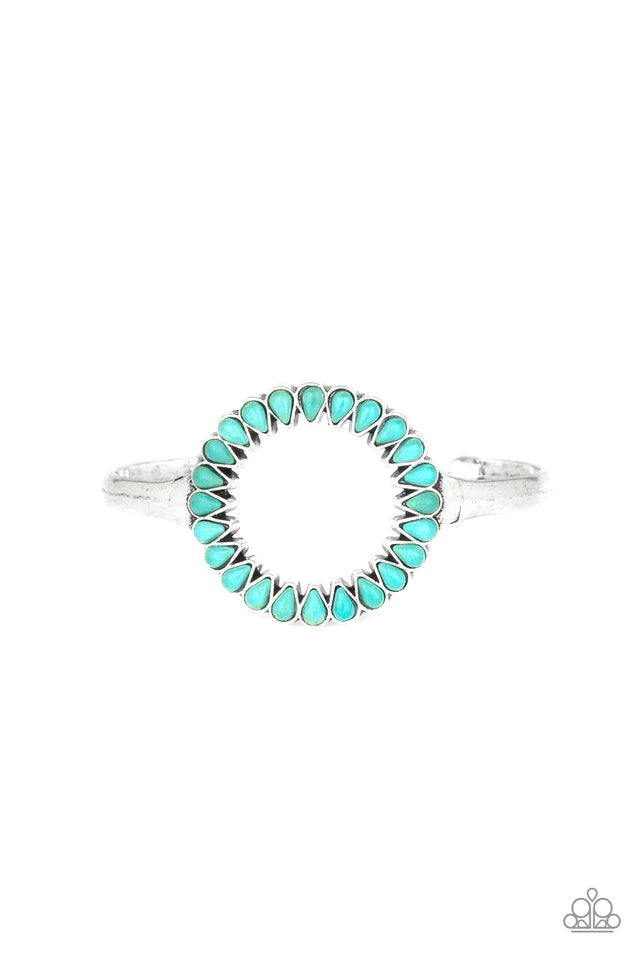 Paparazzi Bracelet ~ Divinely Desert - Blue