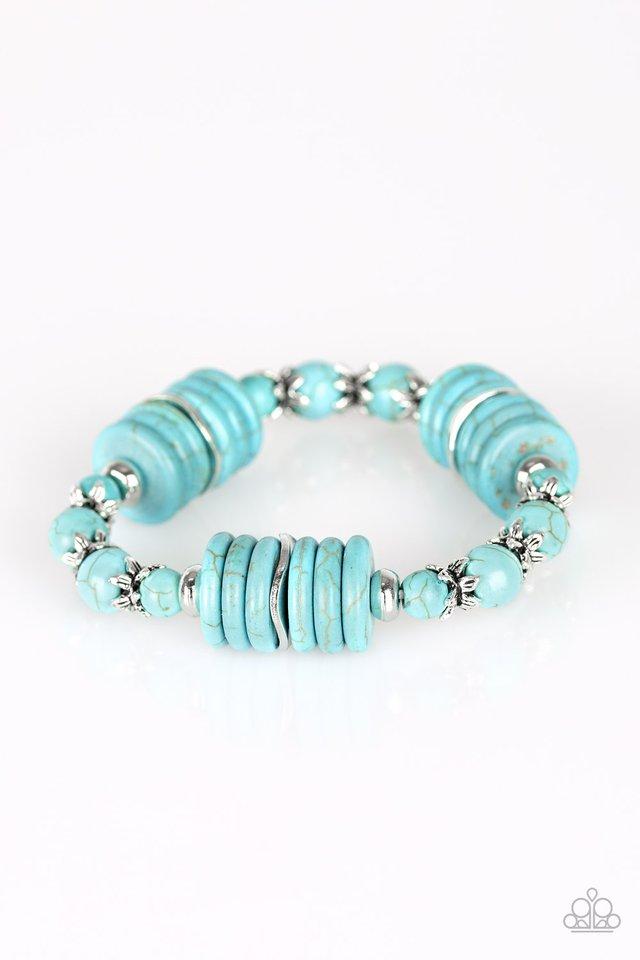 Pulsera Paparazzi ~ Sagebrush Serenade - Azul
