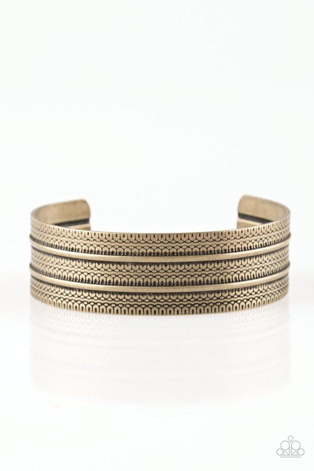 Paparazzi Bracelet ~ Absolute Amazon - Brass
