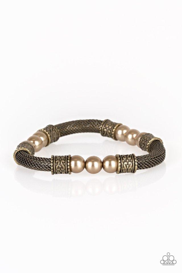Paparazzi Bracelet ~ Talk Some SENSEI - Brass