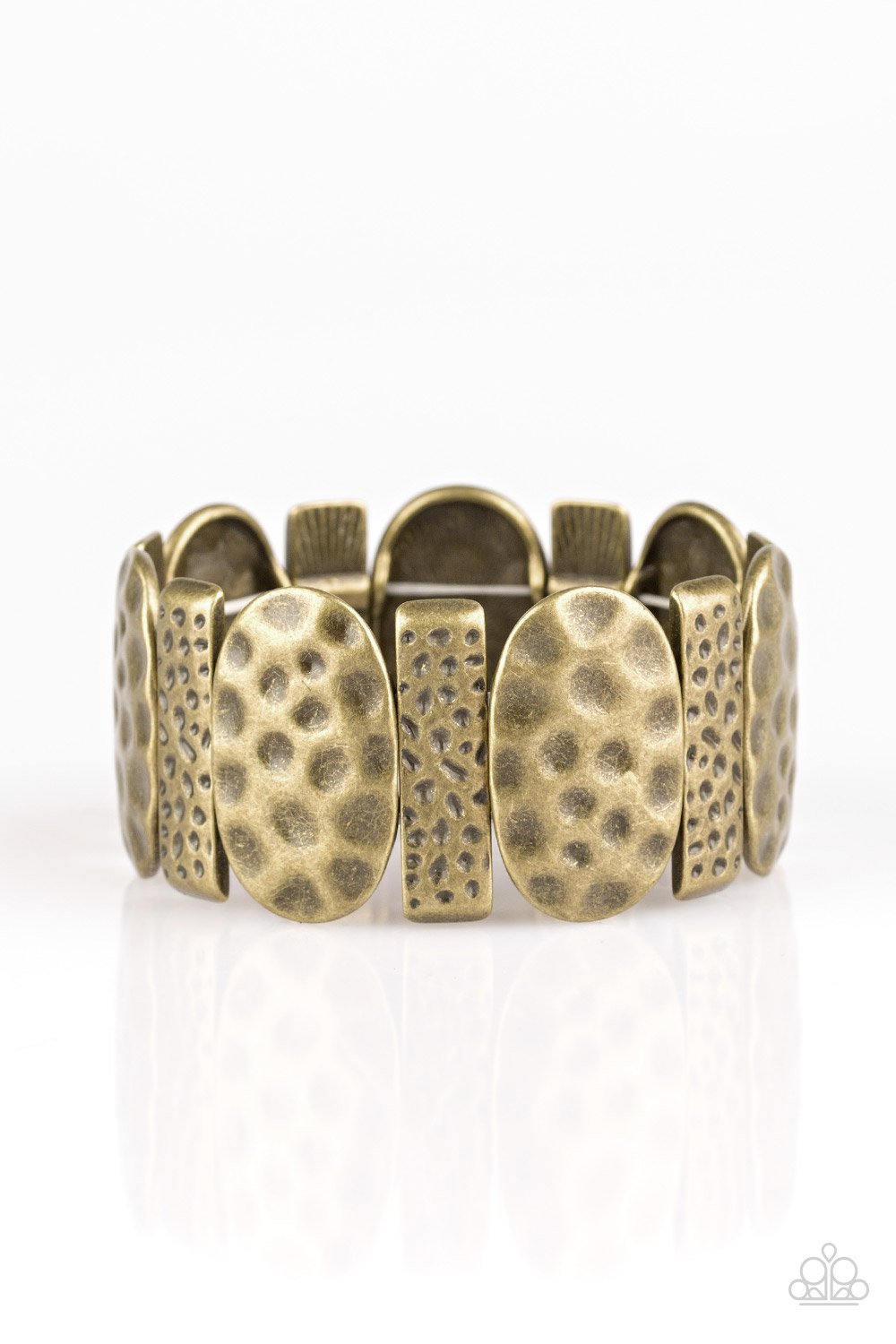 Paparazzi Bracelet ~ Cave Cache - Brass