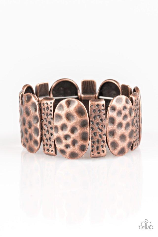Pulsera Paparazzi ~ Cave Cache - Cobre
