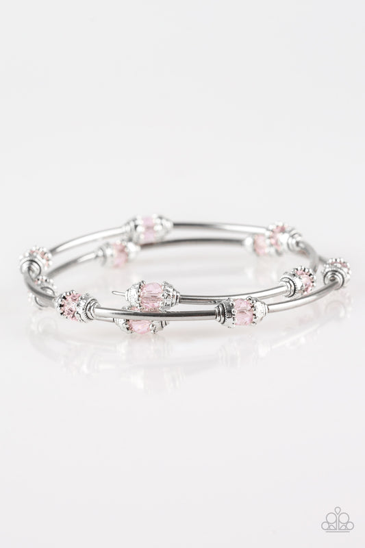 Paparazzi Bracelet ~ Into Infinity - Pink