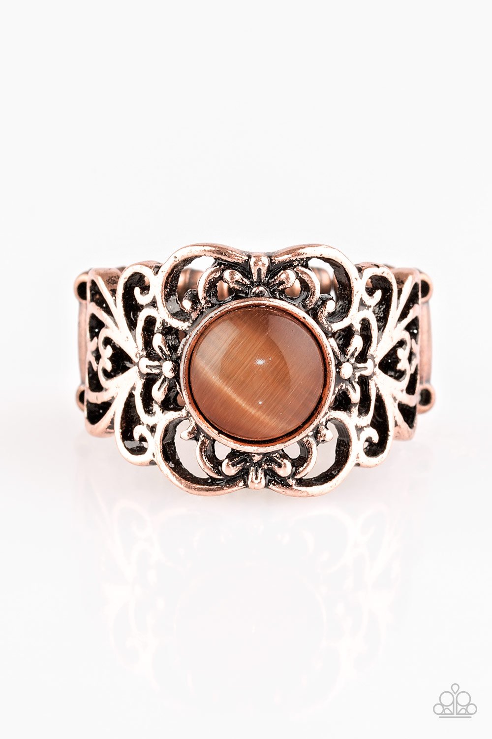 Paparazzi Ring ~ Vienna View - Copper