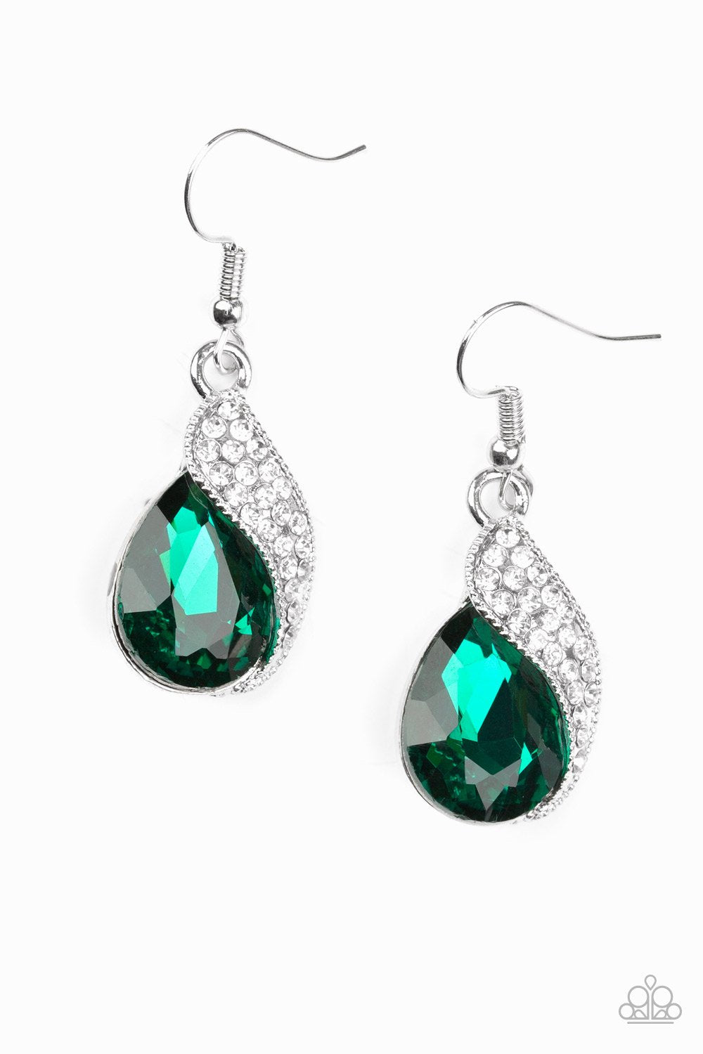 Paparazzi Earring ~ Easy Elegance - Green