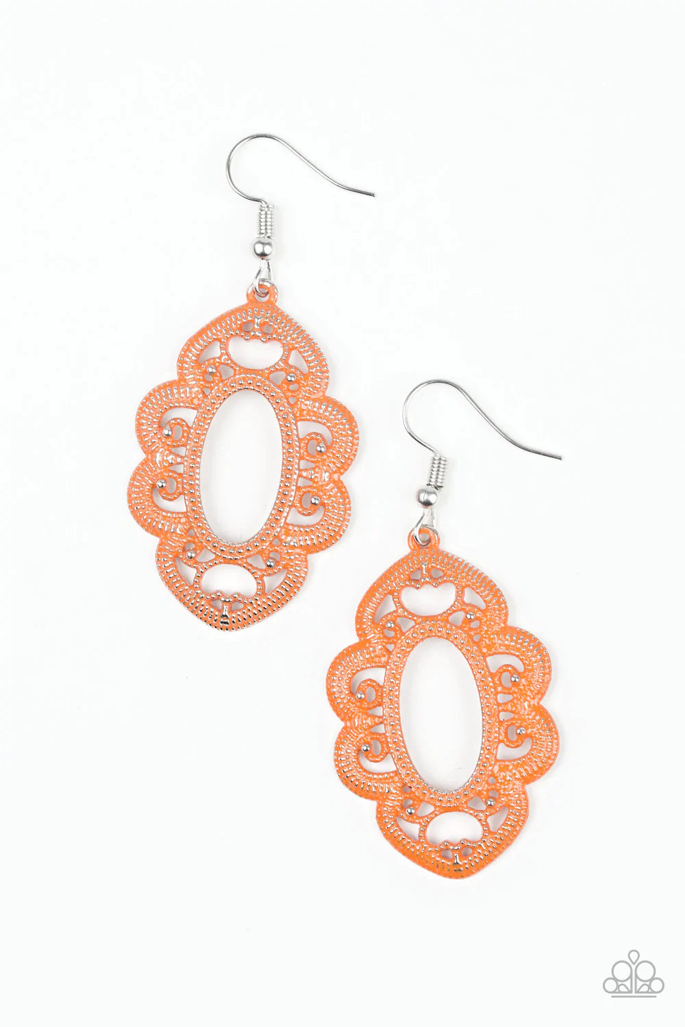 Paparazzi Earring ~ Mantras and Mandalas - Orange