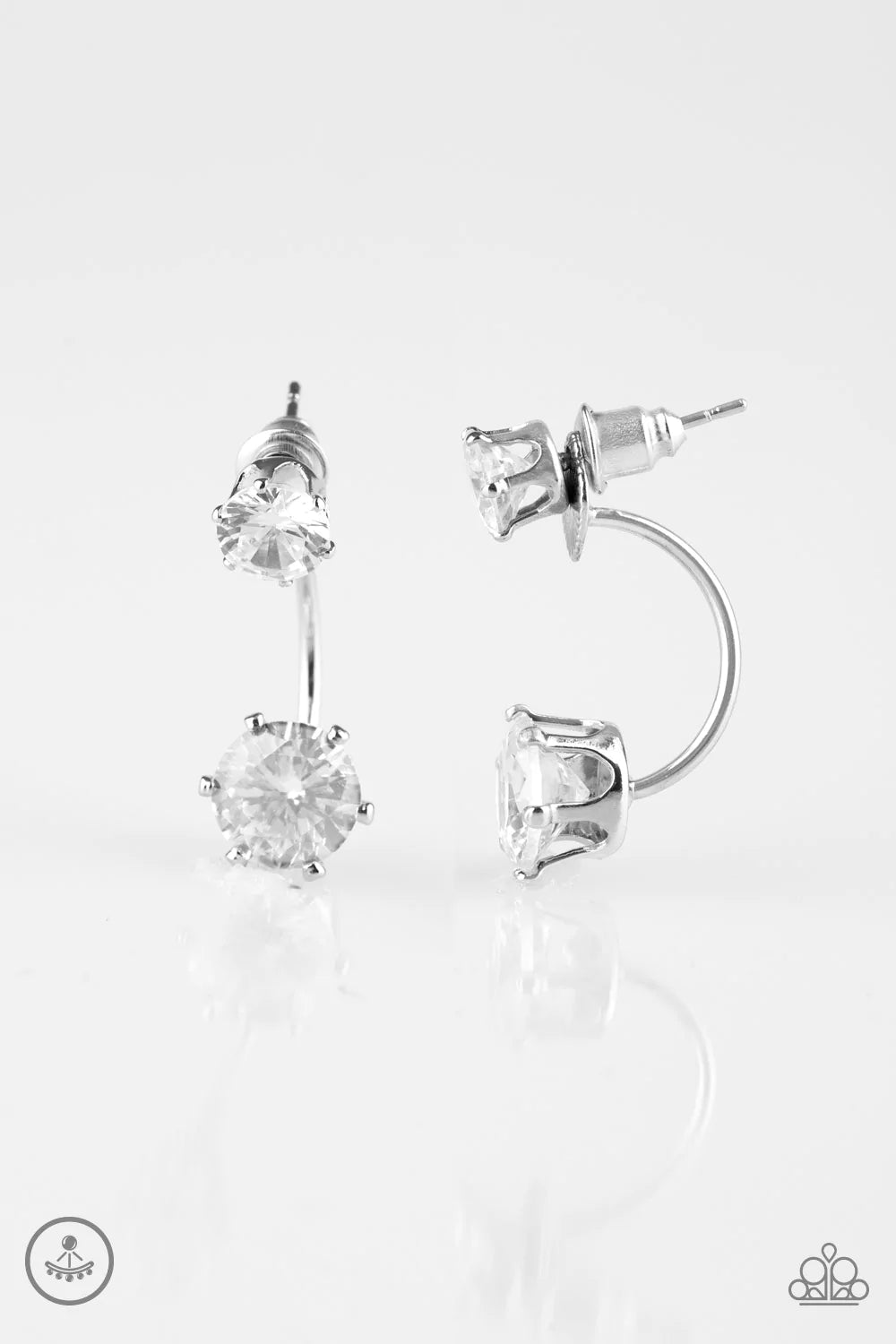 Paparazzi Earring ~ Starlet Squad - White