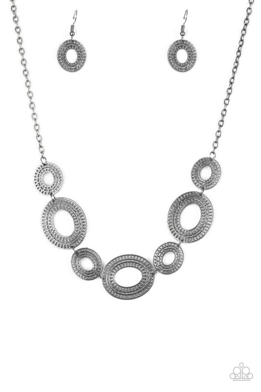 Basically Baltic - Black - Paparazzi Necklace Image
