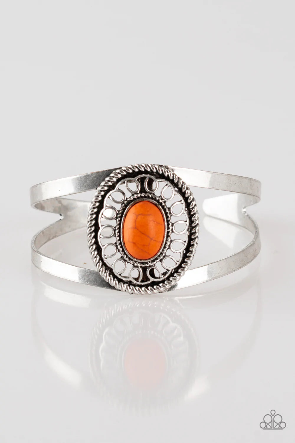 Pulsera Paparazzi ~ Deep In The TUMBLEWEEDS - Naranja
