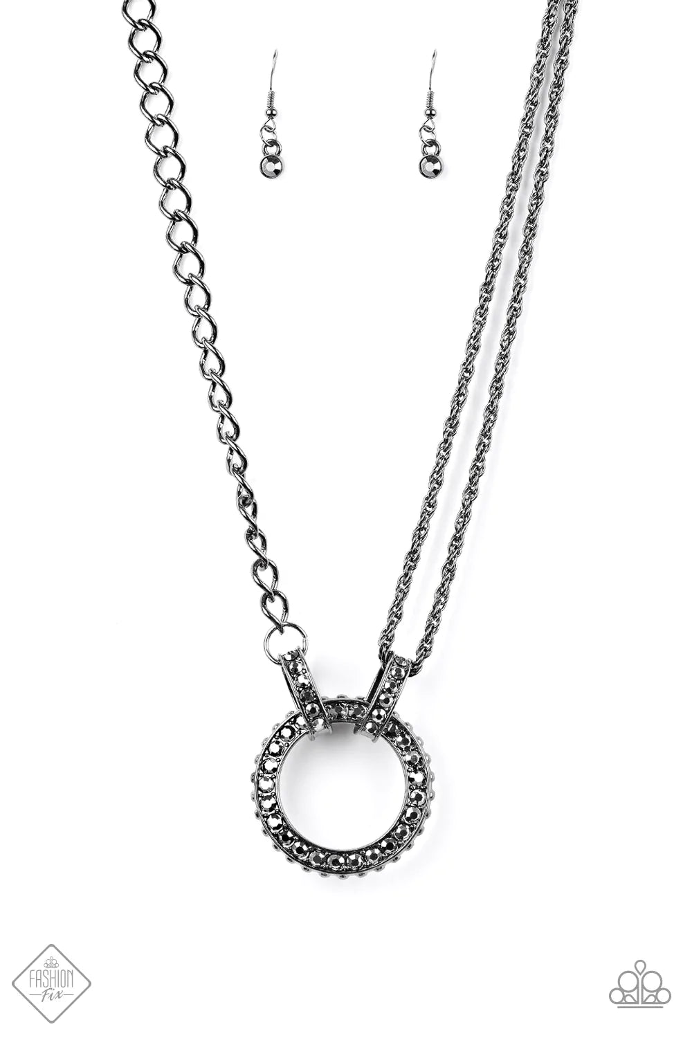 Paparazzi Necklace ~ Razzle Dazzle - Black