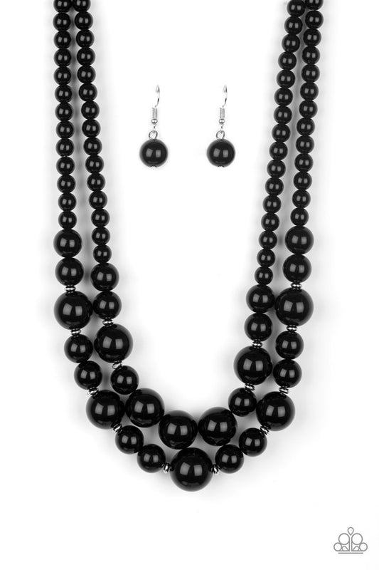 The More The Modest - Black - Paparazzi Necklace Image