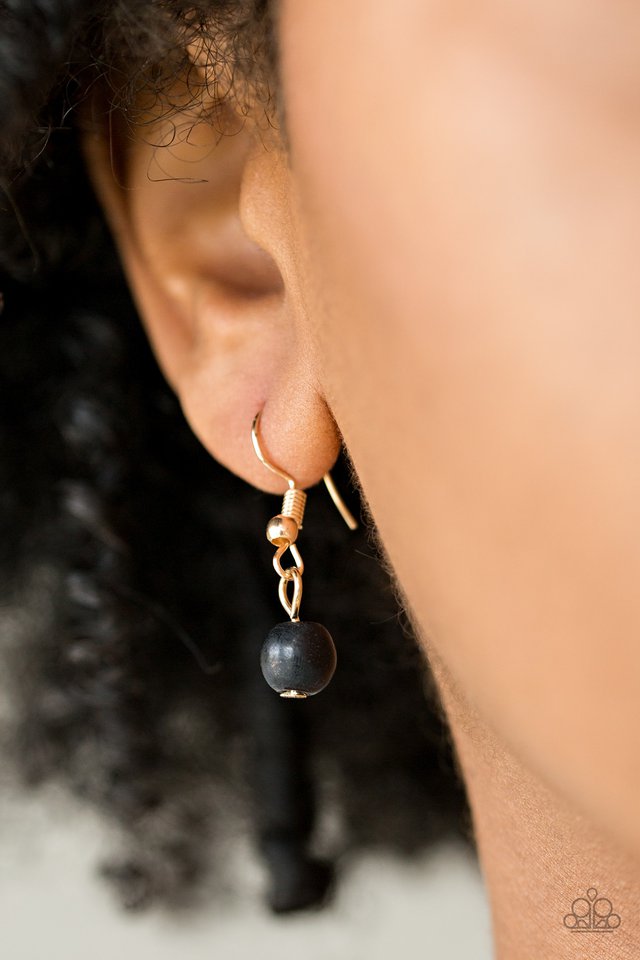 Basic Groundwork - Black - Paparazzi Necklace Image