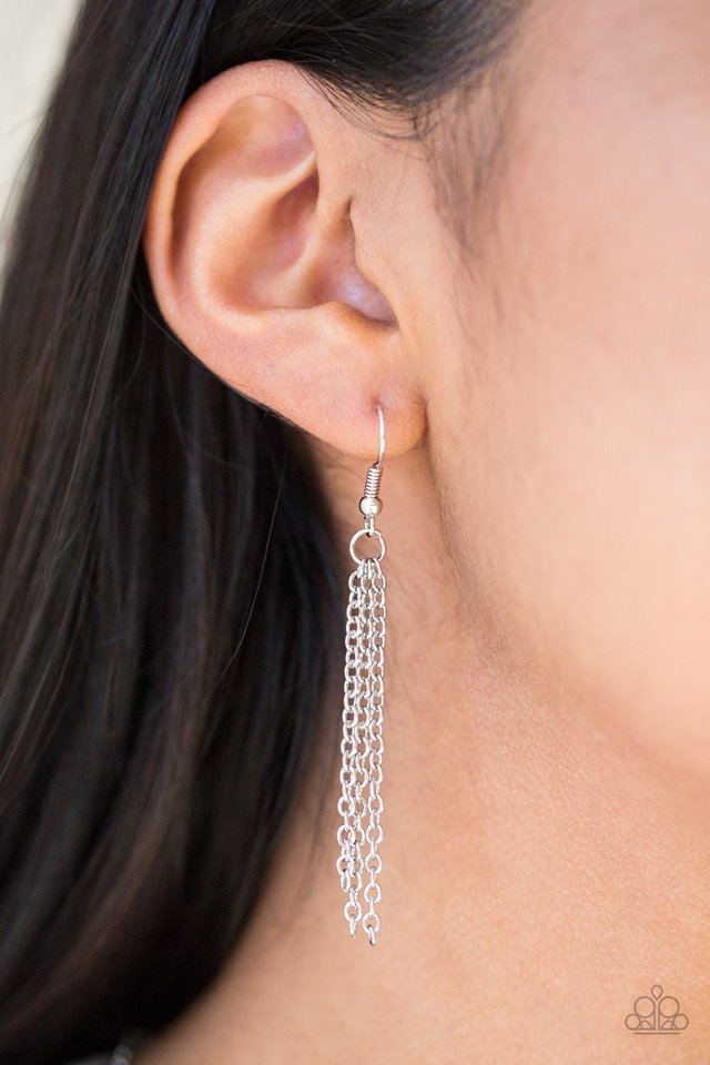 Tassel Tease - Black - Paparazzi Necklace Image