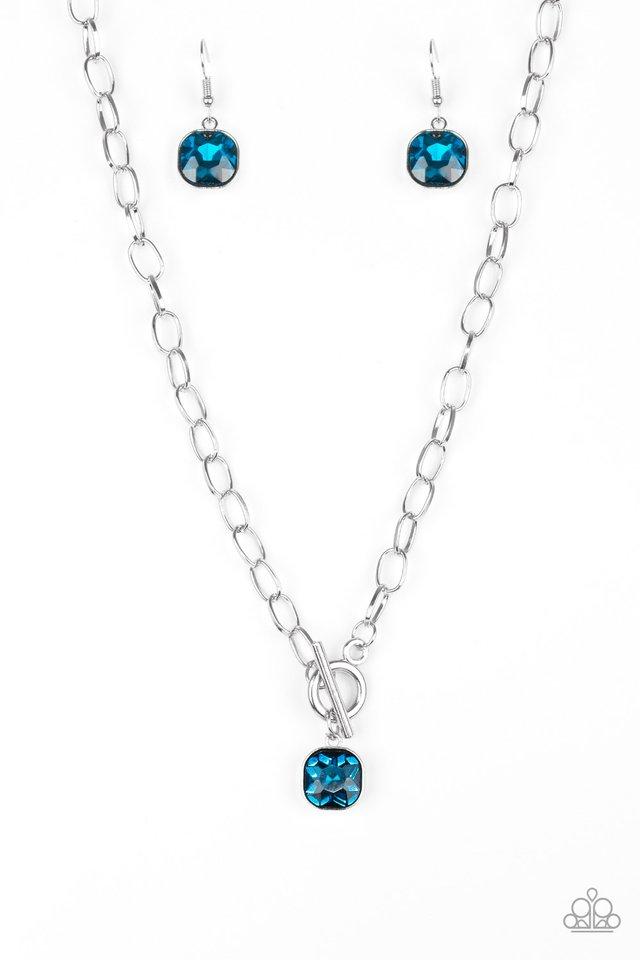 Paparazzi Necklace ~ Dynamite Dazzle - Blue