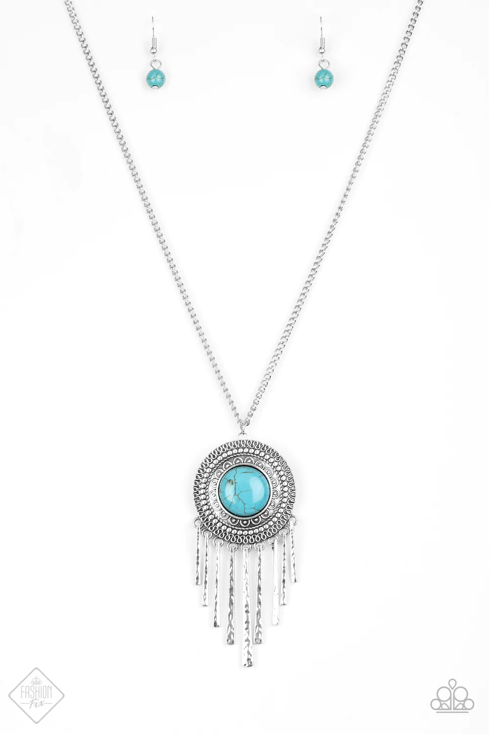 Paparazzi Necklace ~ Bon VOYAGER - Blue