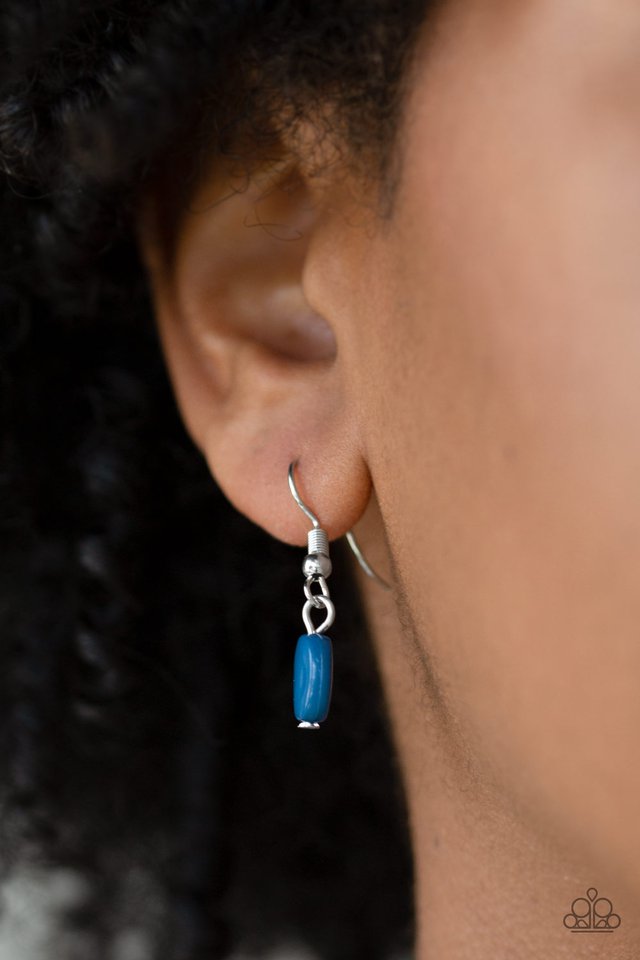 When In ROAM - Blue - Paparazzi Necklace Image