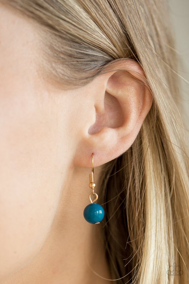 Tour de Trendsetter - Blue - Paparazzi Necklace Image