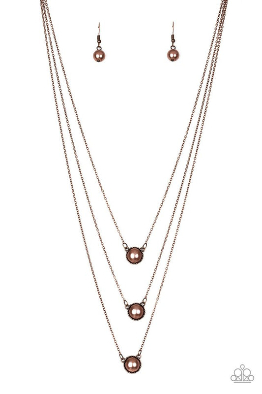 A Love For Luster - Copper - Paparazzi Necklace Image
