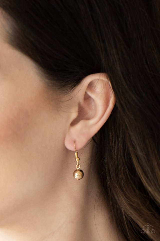 Ever Rebellious - Gold - Paparazzi Necklace Image