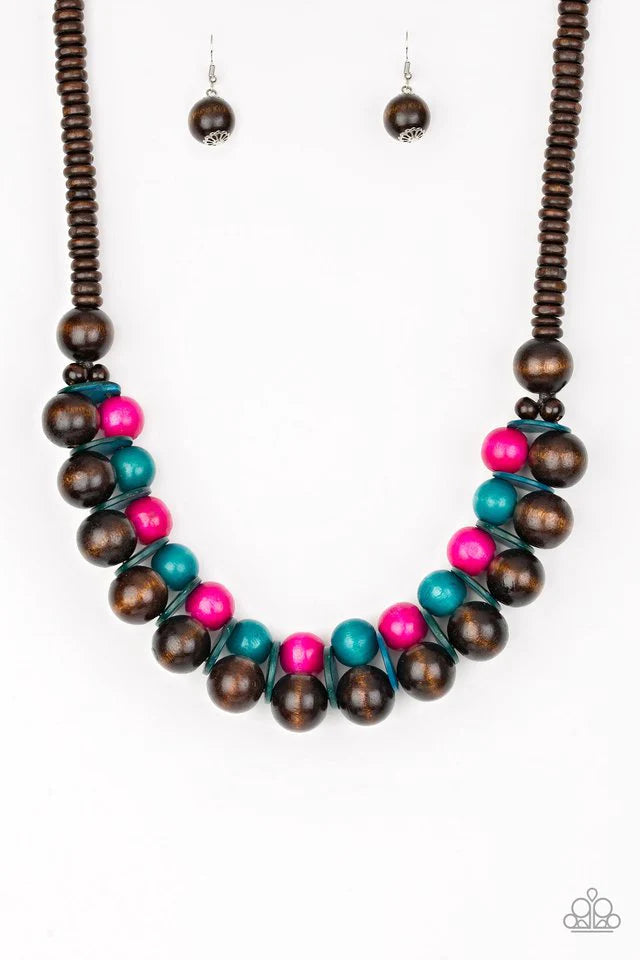 Paparazzi Necklace ~ Caribbean Cover Girl - Multi