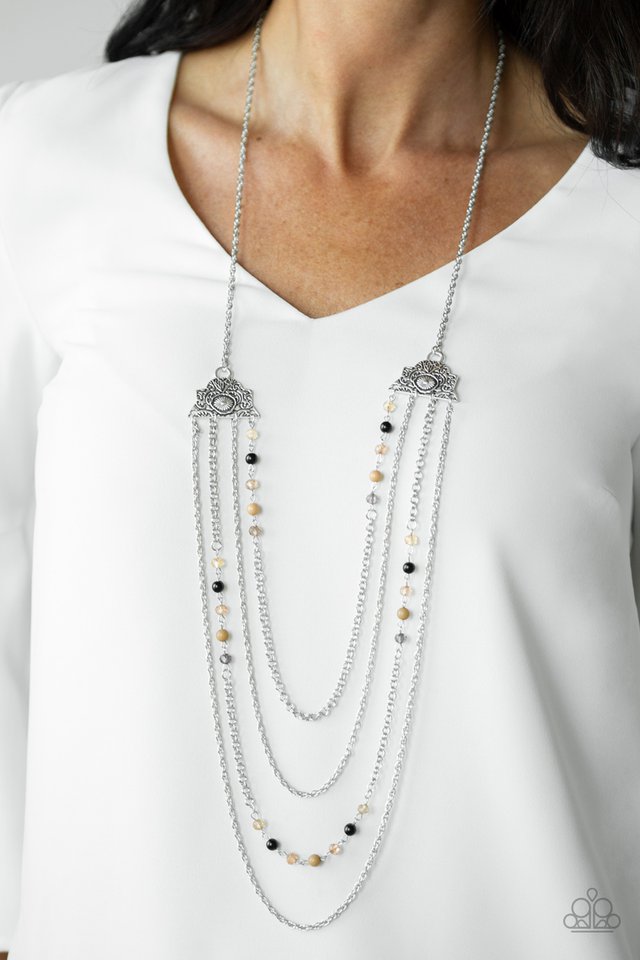Paparazzi Necklace ~ Pharaoh Finesse - Multi – Paparazzi Jewelry