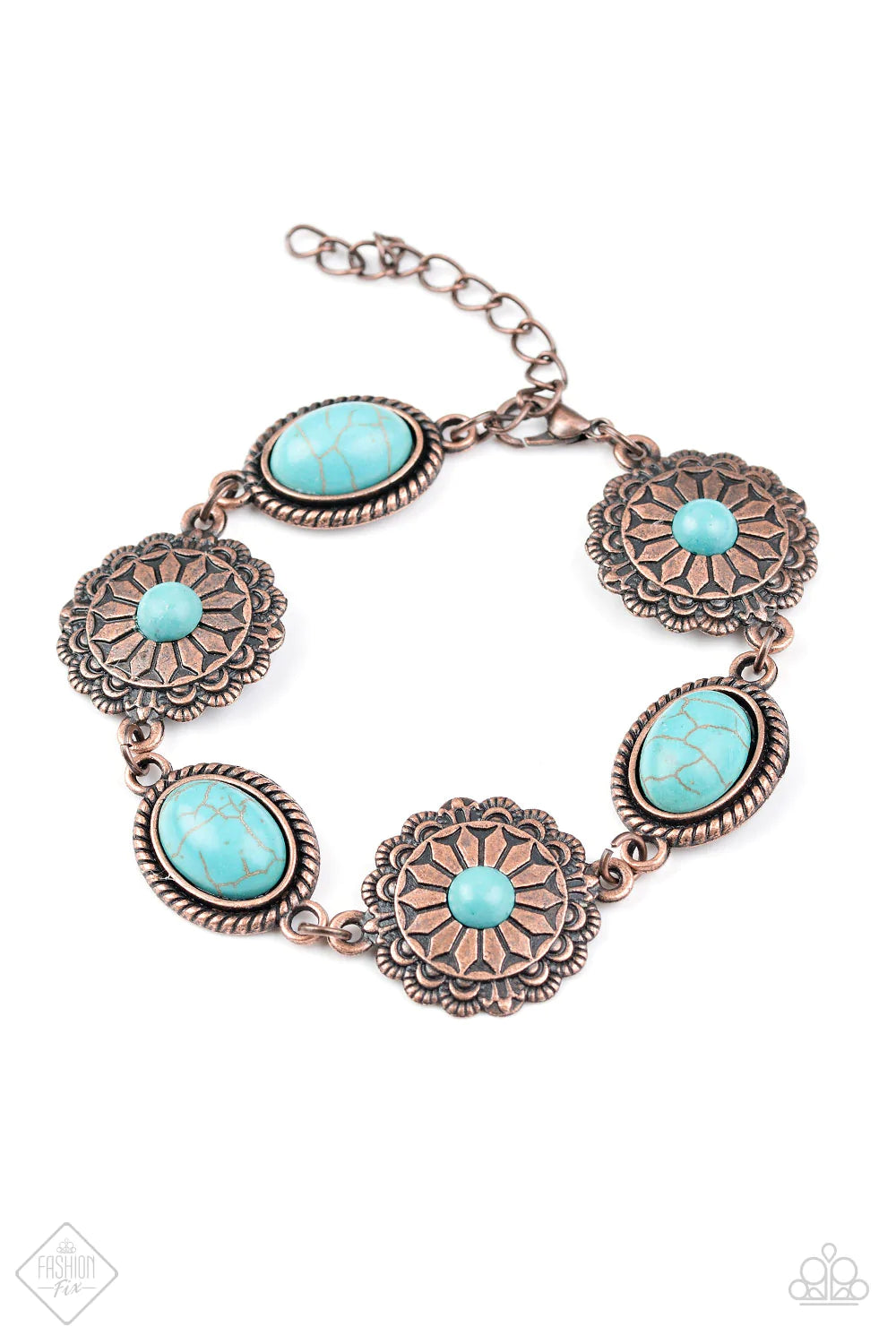 Paparazzi Bracelet ~ Sage Savannahs - Copper
