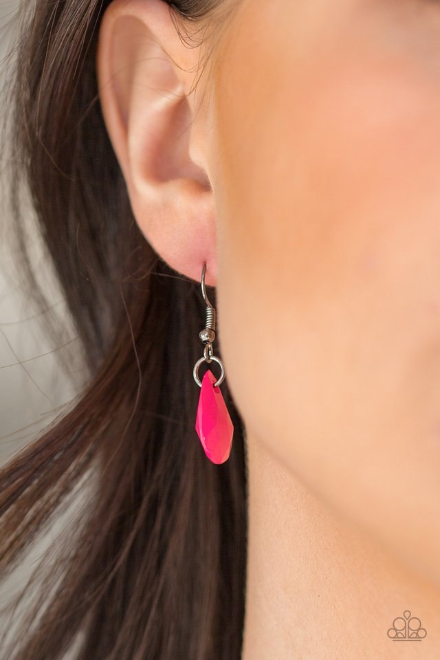 Hurricane Season - Pink - Paparazzi Necklace Image