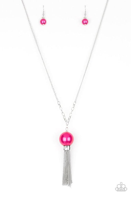 Paparazzi Necklace ~ Belle of the BALLROOM - Pink