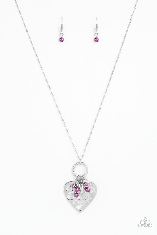 Romeo Romance - Purple - Paparazzi Necklace Image