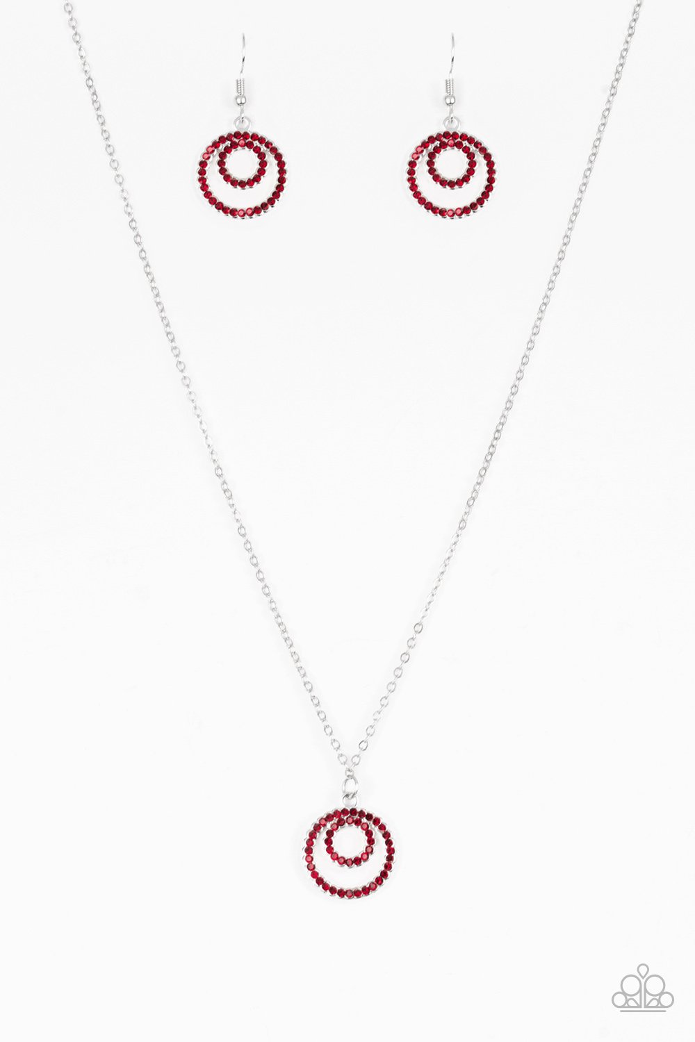 Paparazzi Necklace ~ Dashingly Dapper - Red