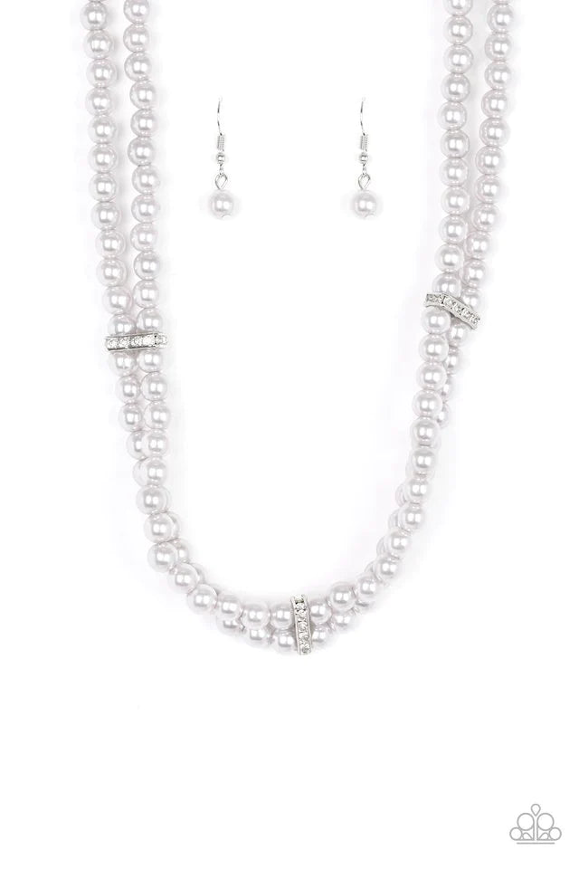 open lace back dress Paparazzi Necklace ~ Put On Your Party Dress