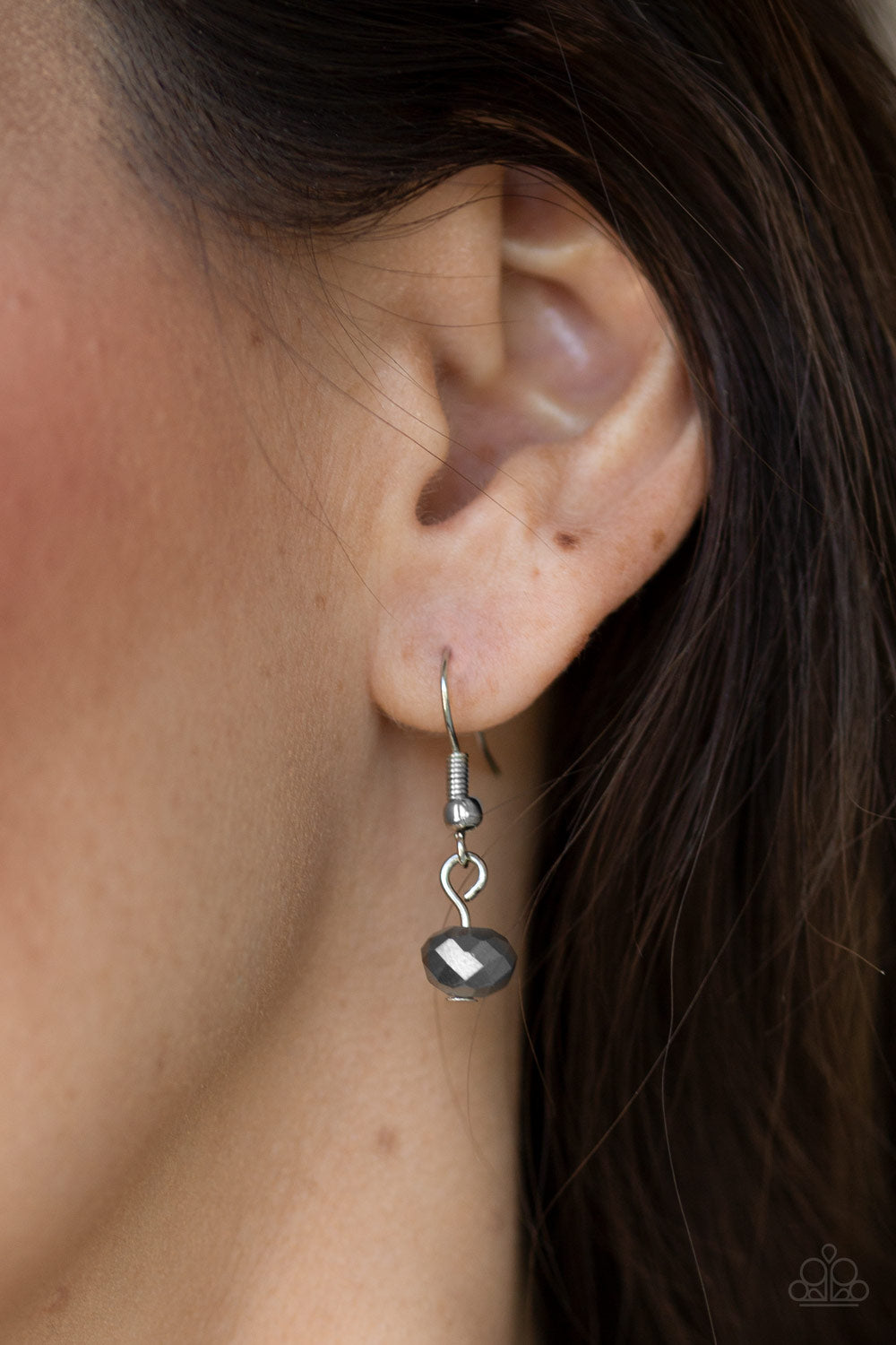 Paparazzi Necklace ~ Crystal Carriages - Silver