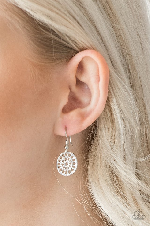 Your Own Free WHEEL - Silver - Paparazzi Necklace Image