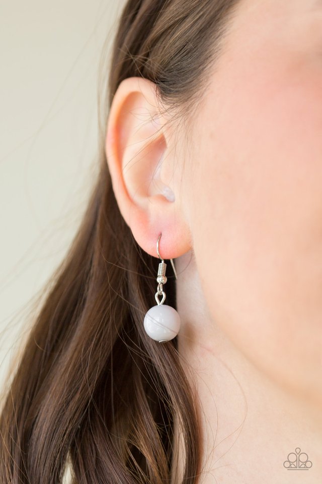 CACHE Me Out - Silver - Paparazzi Necklace Image