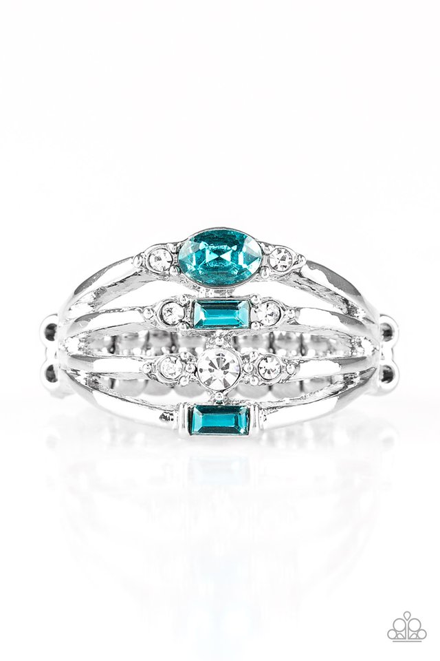 Not So Novice - Blue - Paparazzi Ring Image