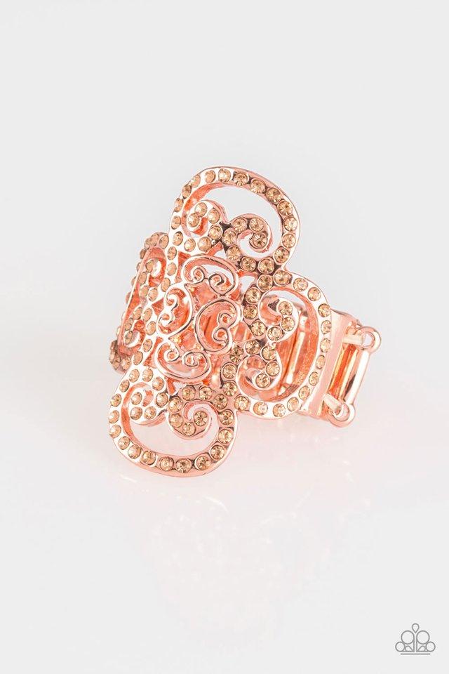 Paparazzi Ring ~ Regal Regalia - Copper