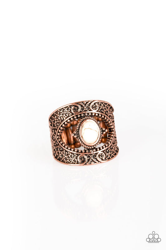 Paparazzi Ring ~ Rural Relic - Copper
