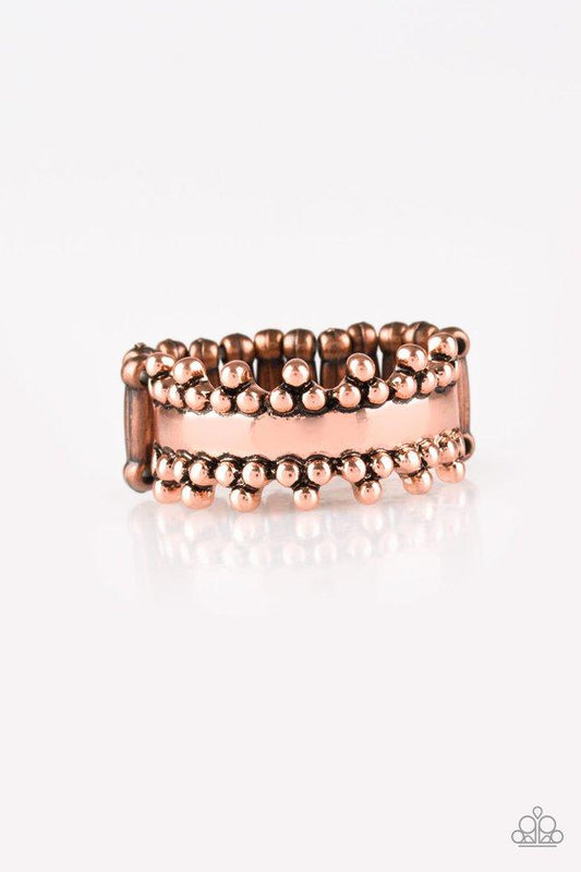 Paparazzi Ring ~ Heavy Metal Muse - Copper