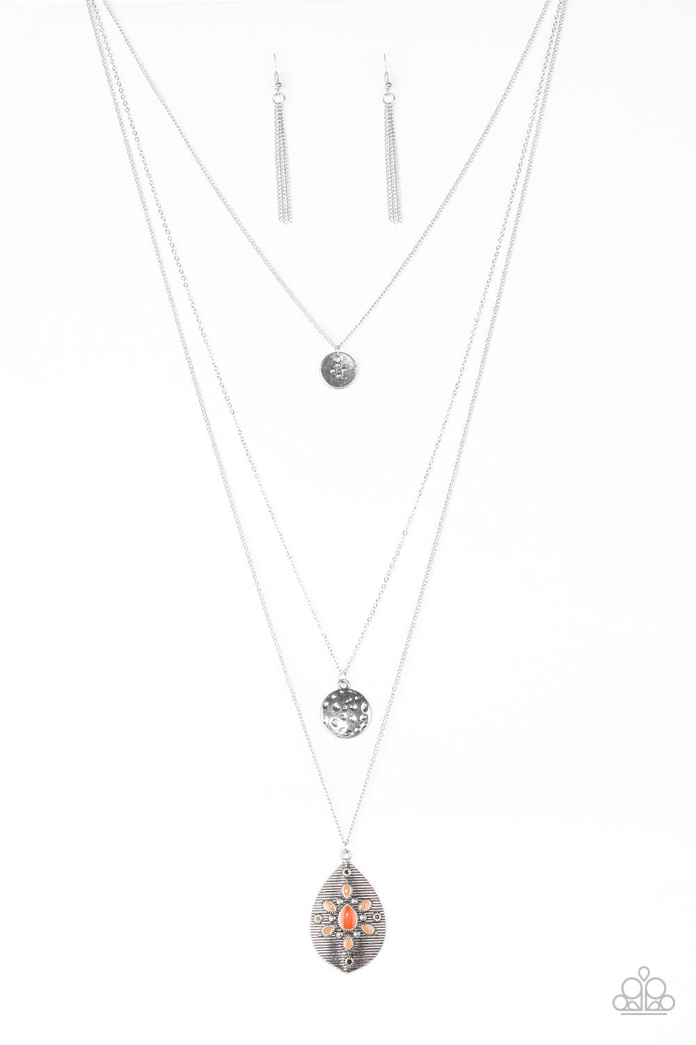 Collar Paparazzi ~ Sedona Summers - Naranja